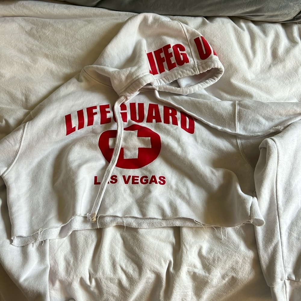 Cropped Lifeguard Hoodie